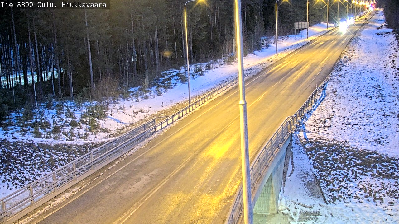 Kelikamerat Kuva tie 8300 Oulu Hiukkavaara, Oulu, Pohjois-Pohjanmaa