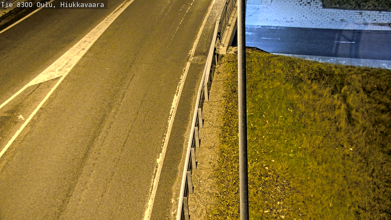 Kelikamerat Kuva tie 8300 Oulu Hiukkavaara, Oulu, Pohjois-Pohjanmaa