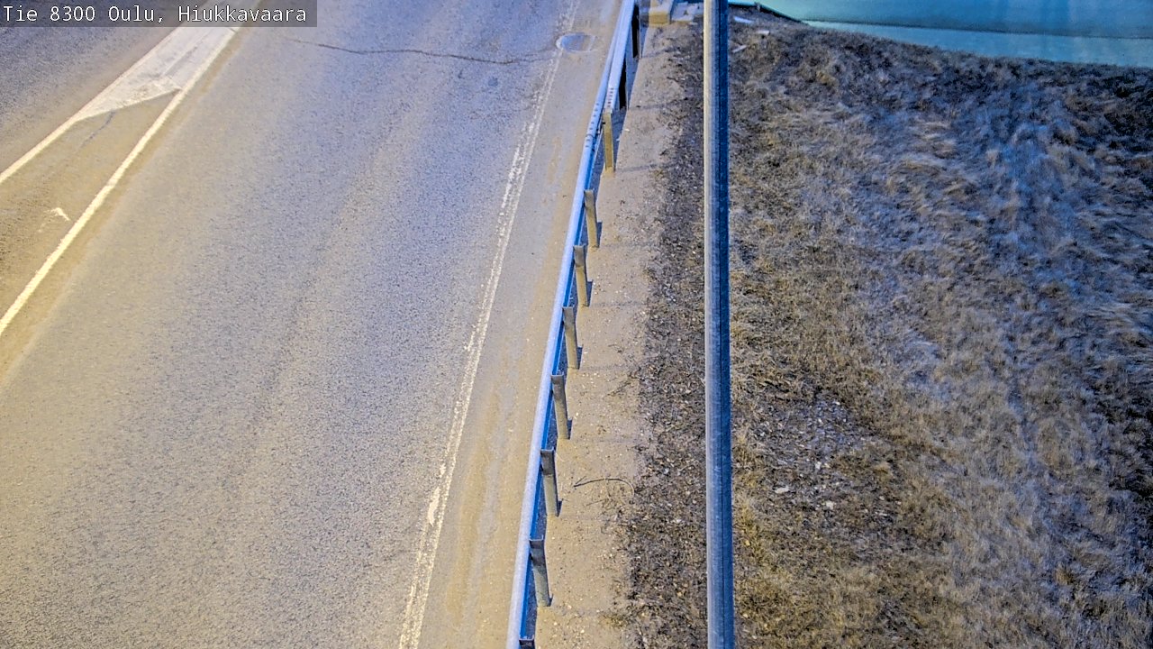Kelikamerat Kuva tie 8300 Oulu Hiukkavaara, Oulu, Pohjois-Pohjanmaa