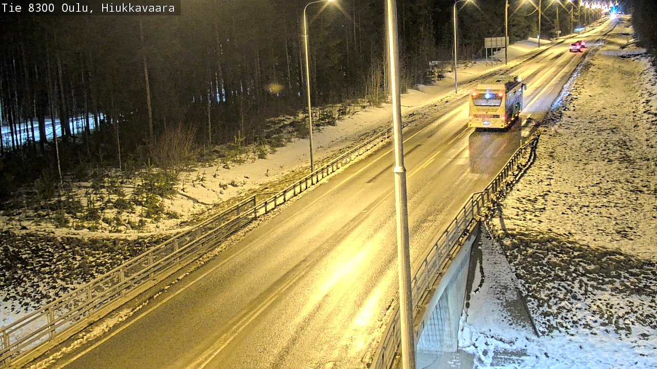 Kelikamerat Kuva tie 8300 Oulu Hiukkavaara, Oulu, Pohjois-Pohjanmaa