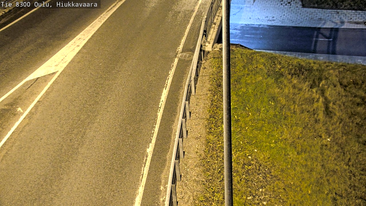 Kelikamerat Kuva tie 8300 Oulu Hiukkavaara, Oulu, Pohjois-Pohjanmaa
