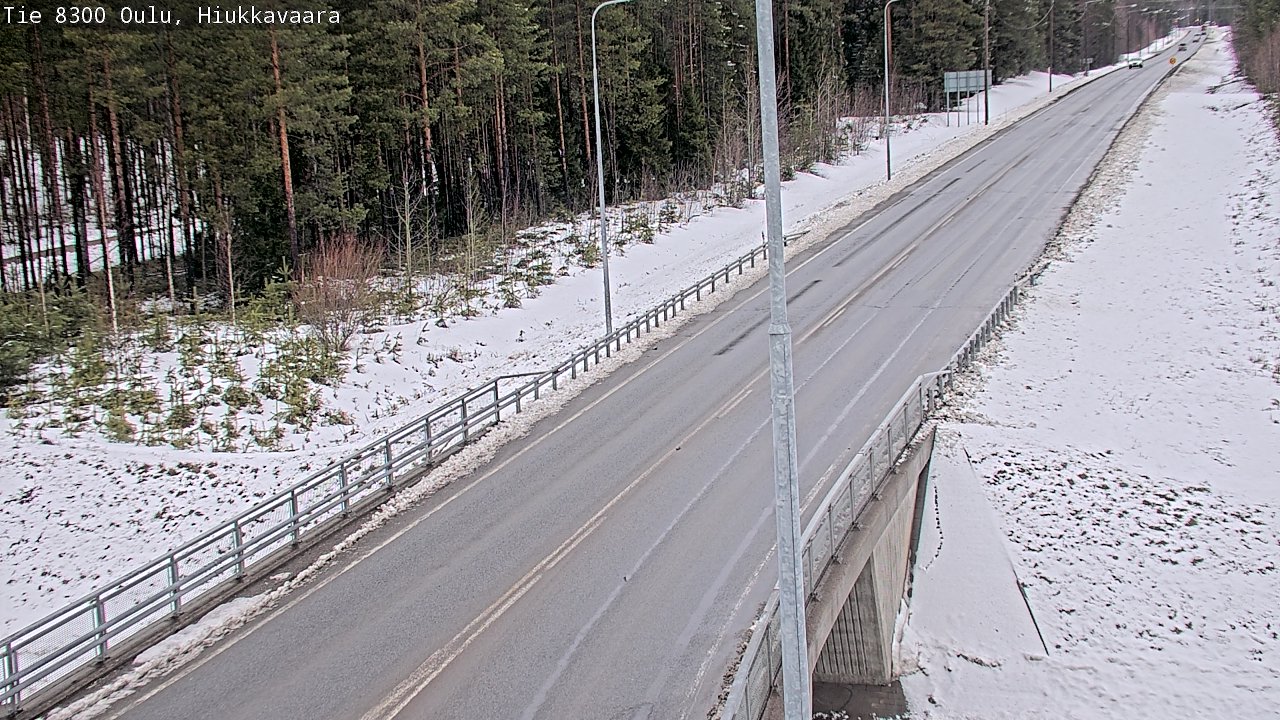 Kelikamerat Kuva tie 8300 Oulu Hiukkavaara, Oulu, Pohjois-Pohjanmaa