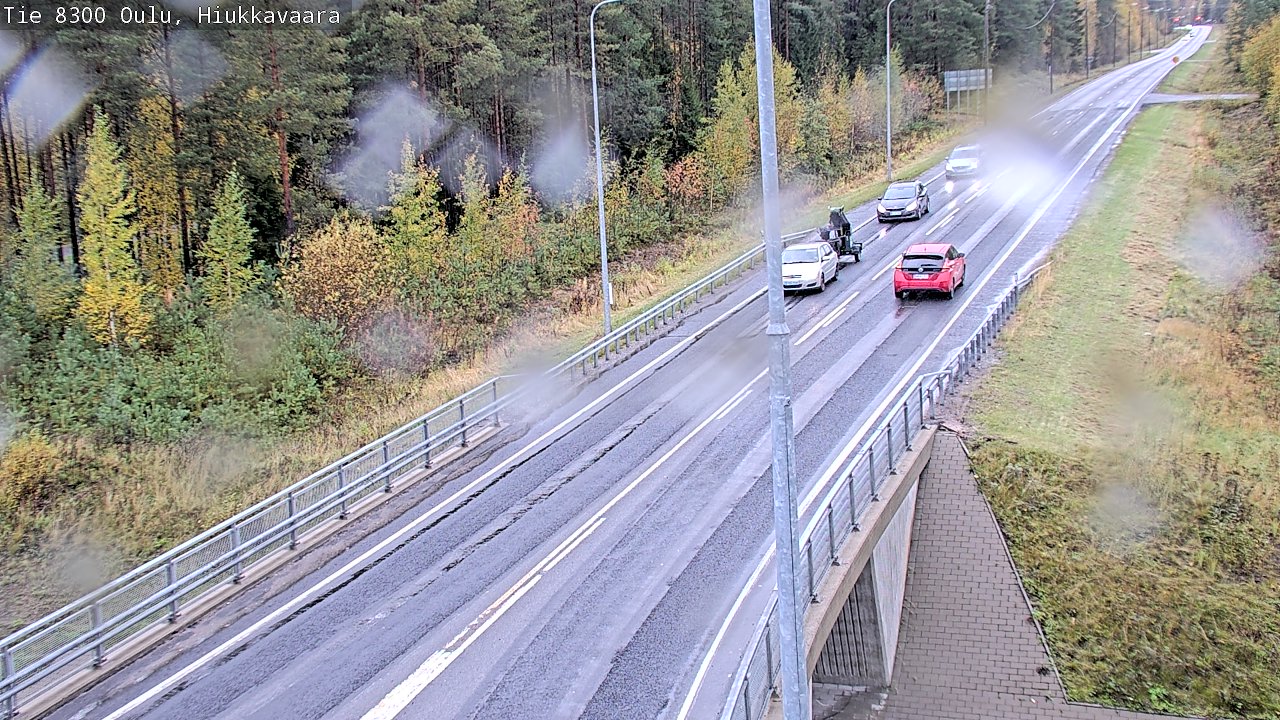 Kelikamerat Kuva tie 8300 Oulu Hiukkavaara, Oulu, Pohjois-Pohjanmaa