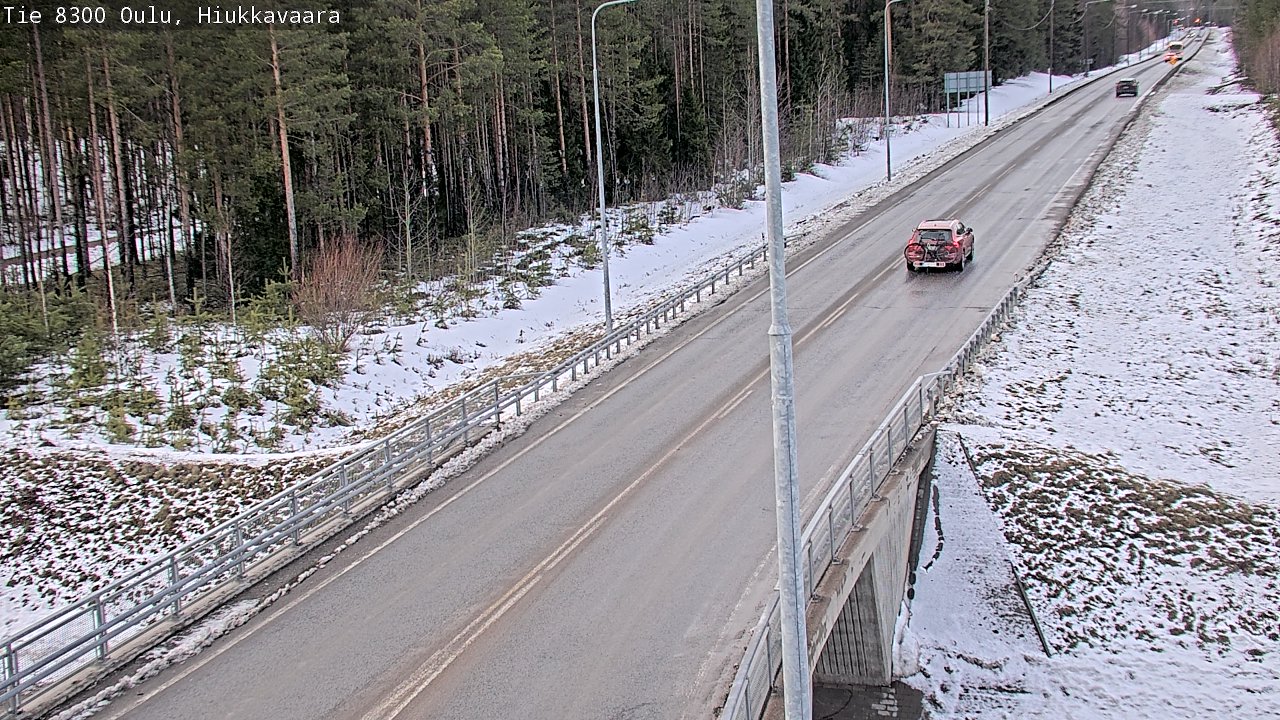 Kelikamerat Kuva tie 8300 Oulu Hiukkavaara, Oulu, Pohjois-Pohjanmaa