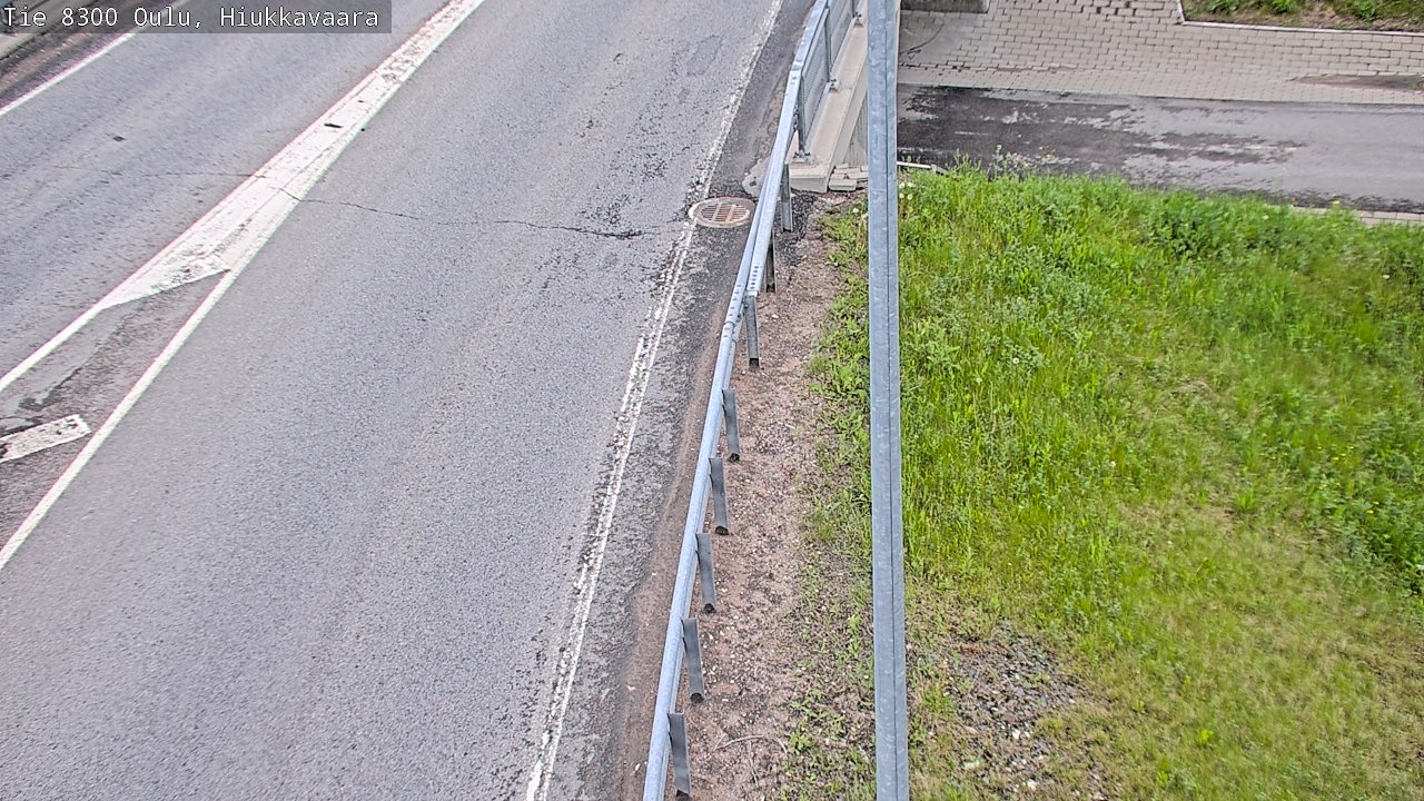Kelikamerat Kuva tie 8300 Oulu Hiukkavaara, Oulu, Pohjois-Pohjanmaa