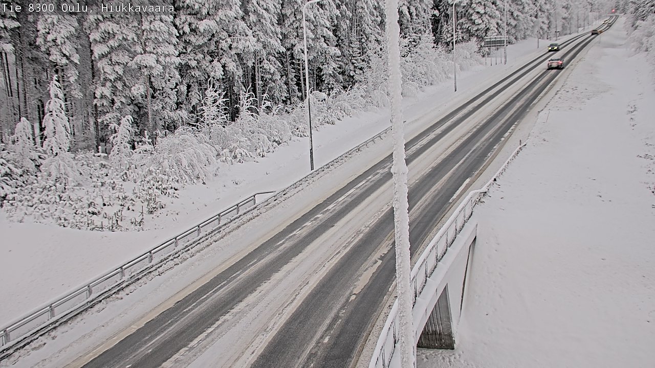 Kelikamerat Kuva tie 8300 Oulu Hiukkavaara, Oulu, Pohjois-Pohjanmaa