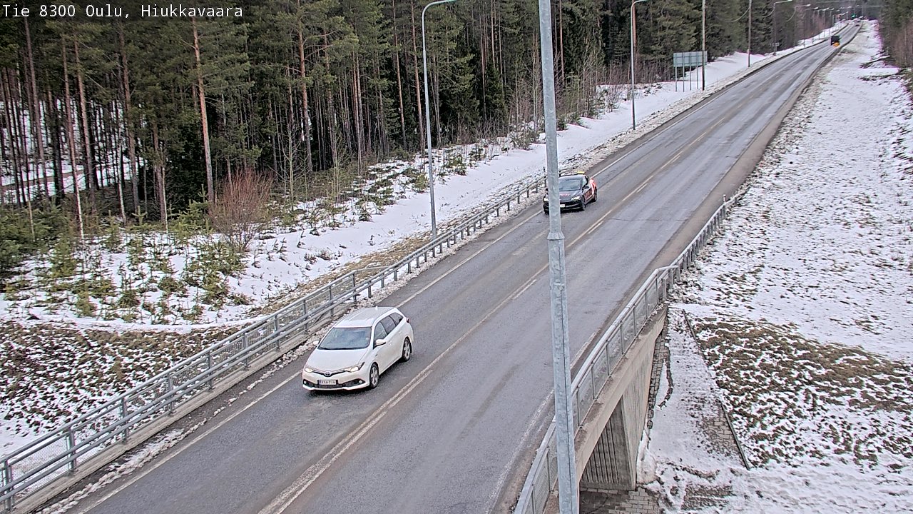 Kelikamerat Kuva tie 8300 Oulu Hiukkavaara, Oulu, Pohjois-Pohjanmaa