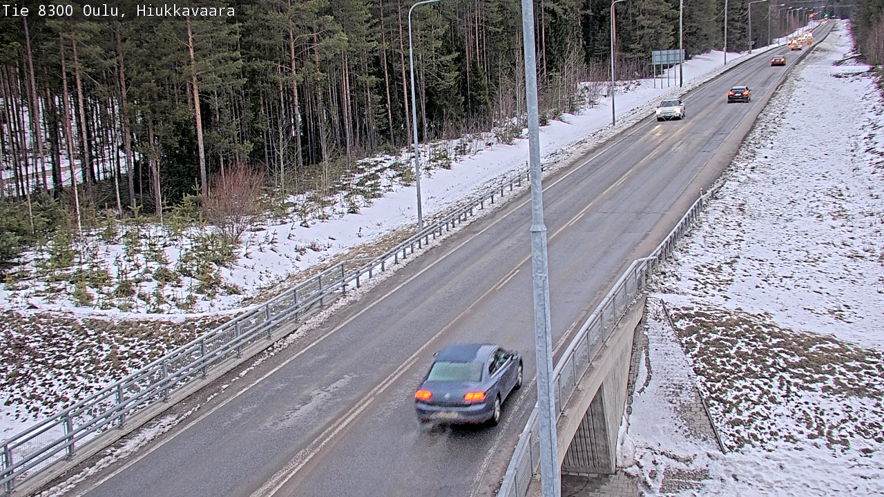 Kelikamerat Kuva tie 8300 Oulu Hiukkavaara, Oulu, Pohjois-Pohjanmaa