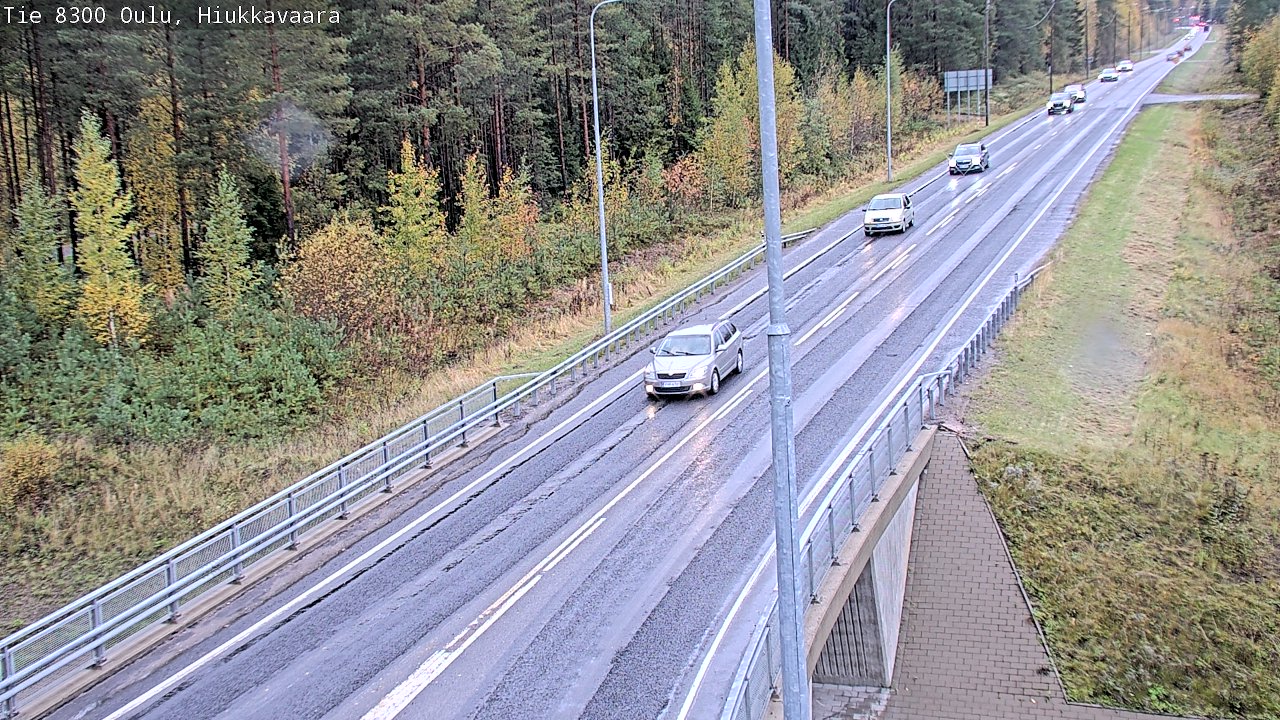 Kelikamerat Kuva tie 8300 Oulu Hiukkavaara, Oulu, Pohjois-Pohjanmaa