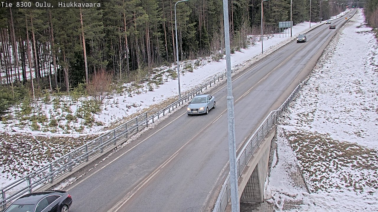 Kelikamerat Kuva tie 8300 Oulu Hiukkavaara, Oulu, Pohjois-Pohjanmaa