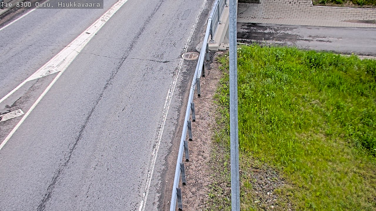 Kelikamerat Kuva tie 8300 Oulu Hiukkavaara, Oulu, Pohjois-Pohjanmaa
