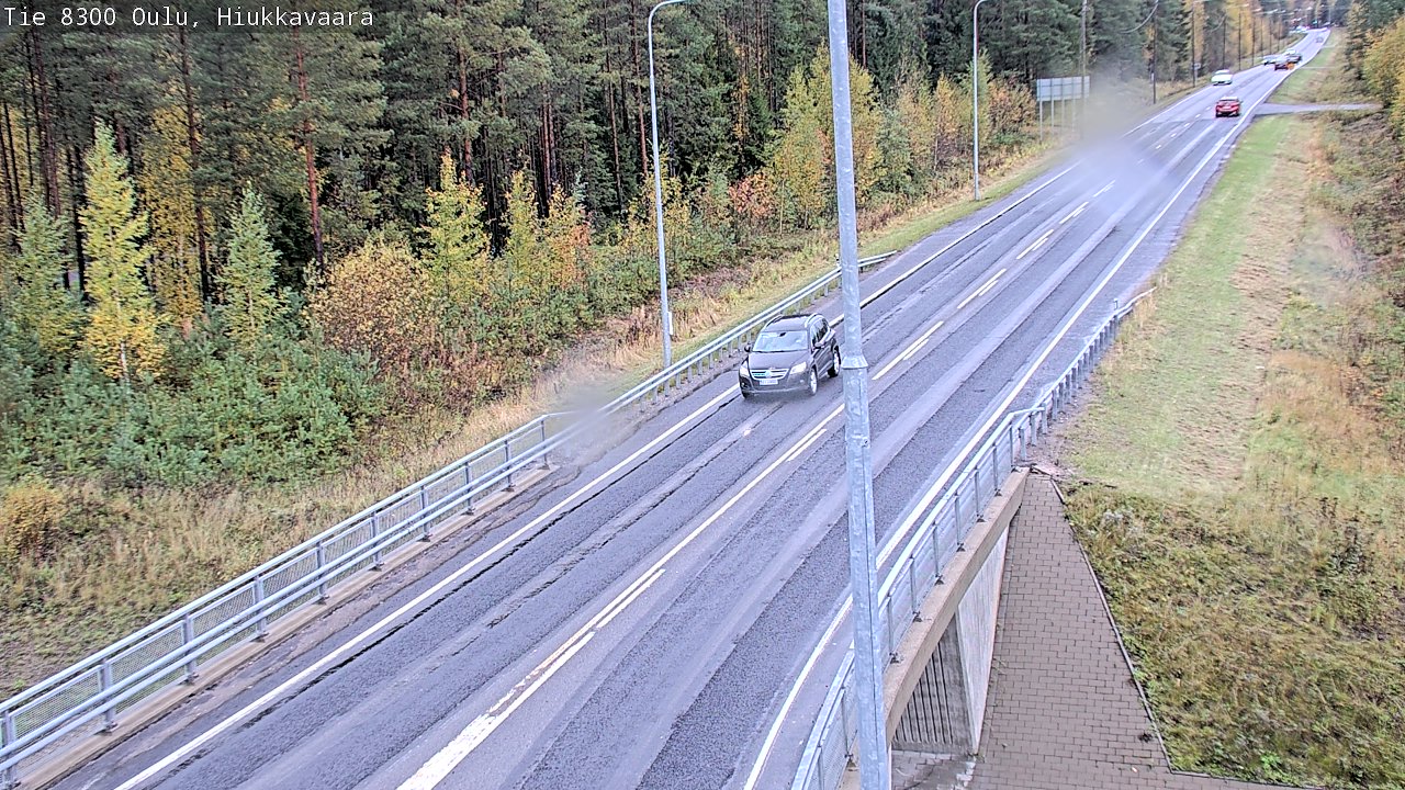 Kelikamerat Kuva tie 8300 Oulu Hiukkavaara, Oulu, Pohjois-Pohjanmaa