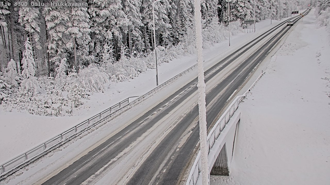 Kelikamerat Kuva tie 8300 Oulu Hiukkavaara, Oulu, Pohjois-Pohjanmaa