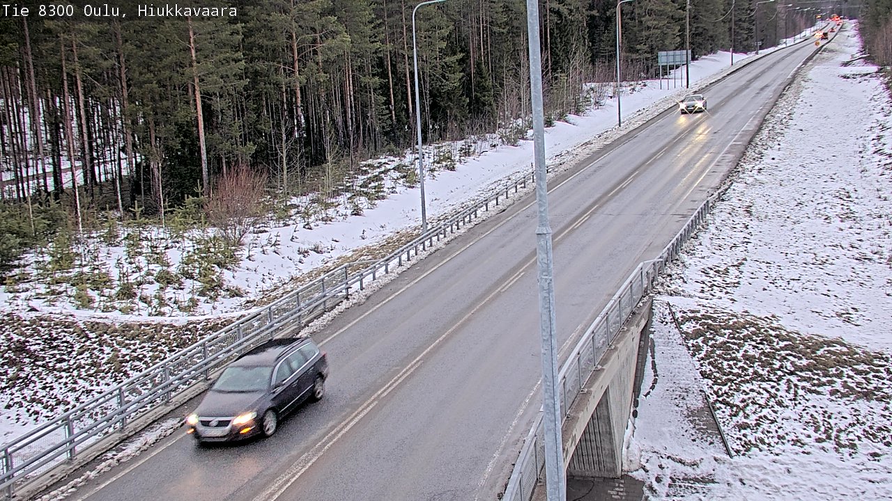 Kelikamerat Kuva tie 8300 Oulu Hiukkavaara, Oulu, Pohjois-Pohjanmaa