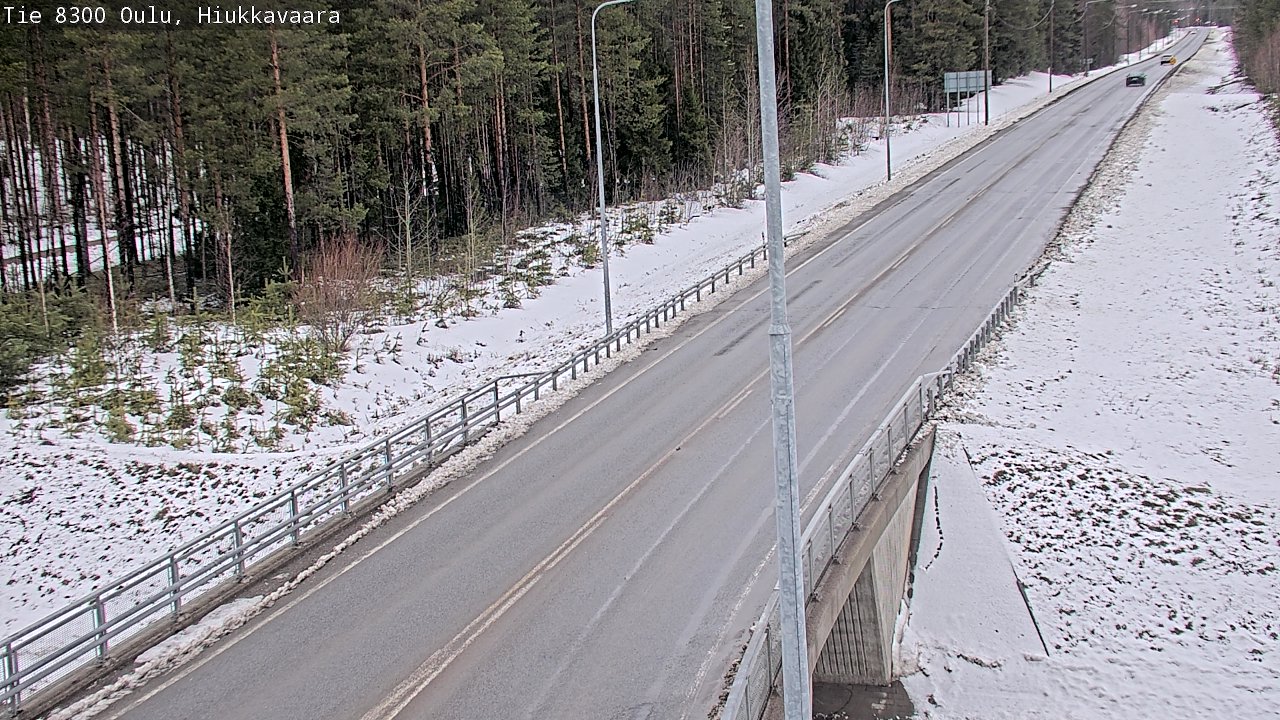 Kelikamerat Kuva tie 8300 Oulu Hiukkavaara, Oulu, Pohjois-Pohjanmaa