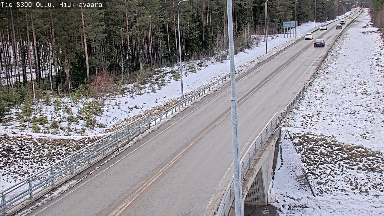 Kelikamerat Kuva tie 8300 Oulu Hiukkavaara, Oulu, Pohjois-Pohjanmaa