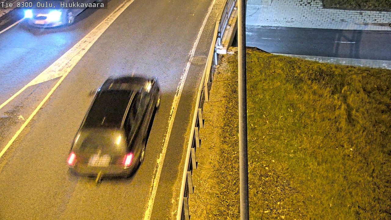 Kelikamerat Kuva tie 8300 Oulu Hiukkavaara, Oulu, Pohjois-Pohjanmaa