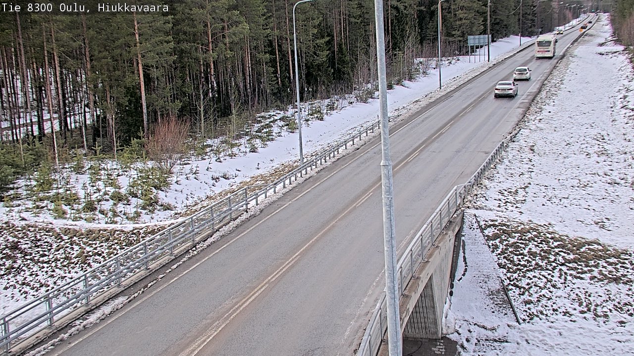 Kelikamerat Kuva tie 8300 Oulu Hiukkavaara, Oulu, Pohjois-Pohjanmaa