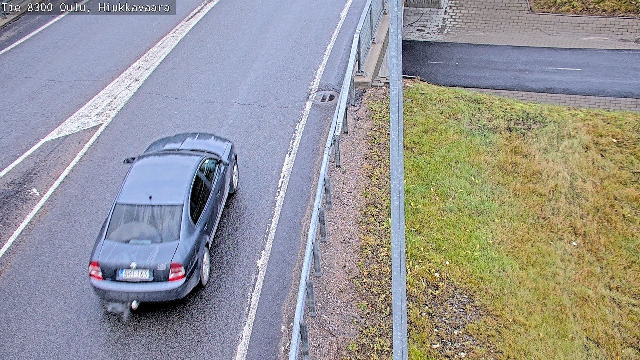 Kelikamerat Kuva tie 8300 Oulu Hiukkavaara, Oulu, Pohjois-Pohjanmaa