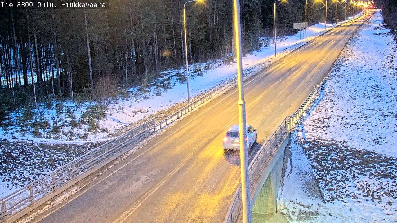 Kelikamerat Kuva tie 8300 Oulu Hiukkavaara, Oulu, Pohjois-Pohjanmaa