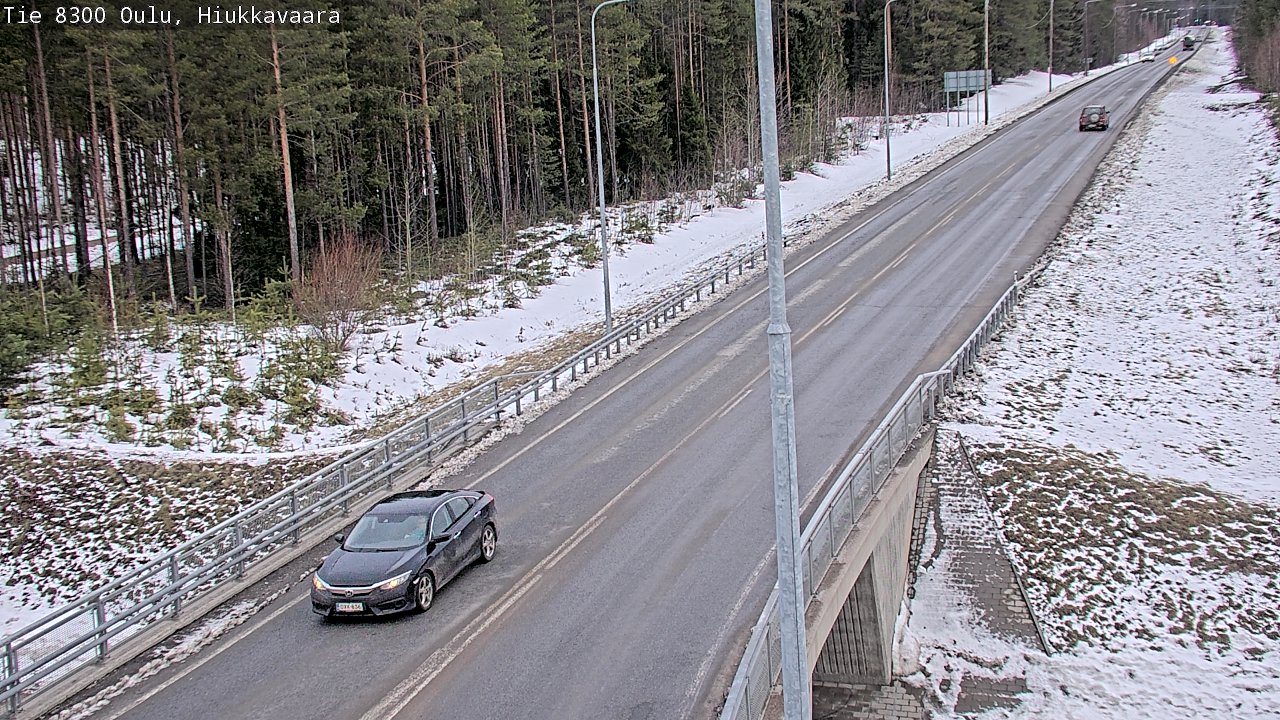 Kelikamerat Kuva tie 8300 Oulu Hiukkavaara, Oulu, Pohjois-Pohjanmaa