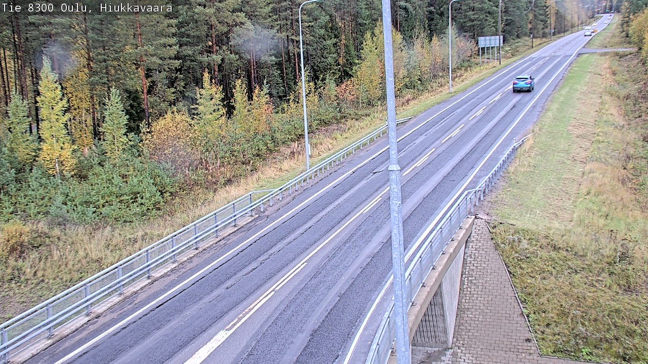 Kelikamerat Kuva tie 8300 Oulu Hiukkavaara, Oulu, Pohjois-Pohjanmaa