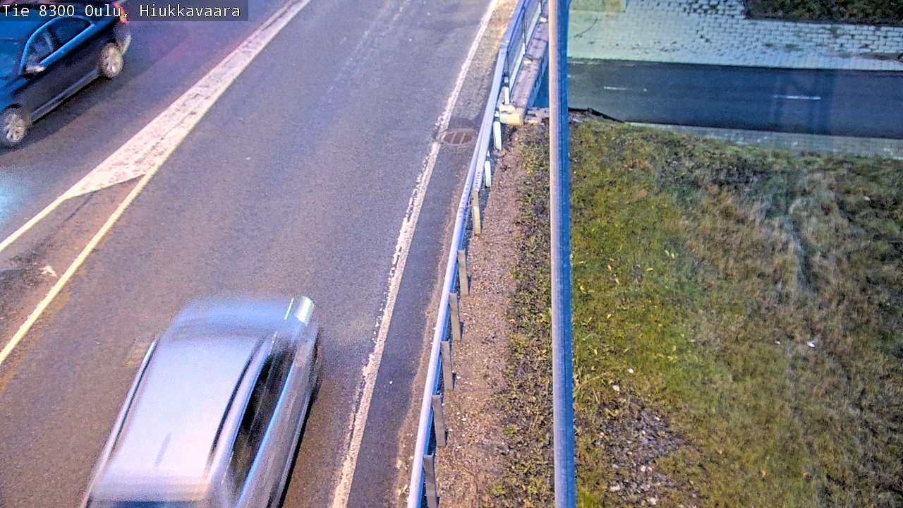 Kelikamerat Kuva tie 8300 Oulu Hiukkavaara, Oulu, Pohjois-Pohjanmaa
