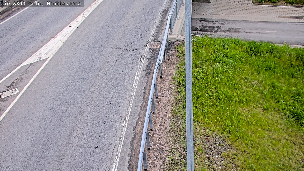 Kelikamerat Kuva tie 8300 Oulu Hiukkavaara, Oulu, Pohjois-Pohjanmaa