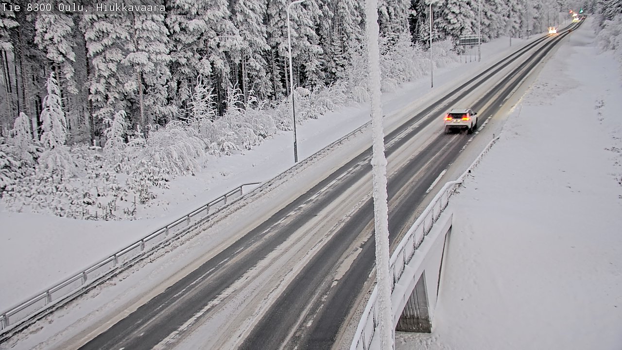 Kelikamerat Kuva tie 8300 Oulu Hiukkavaara, Oulu, Pohjois-Pohjanmaa