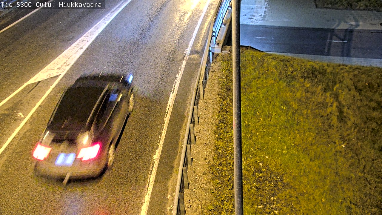 Kelikamerat Kuva tie 8300 Oulu Hiukkavaara, Oulu, Pohjois-Pohjanmaa