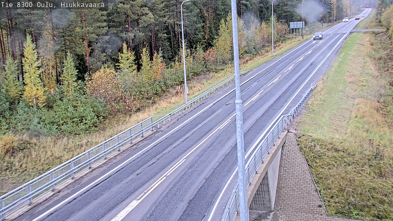 Kelikamerat Kuva tie 8300 Oulu Hiukkavaara, Oulu, Pohjois-Pohjanmaa
