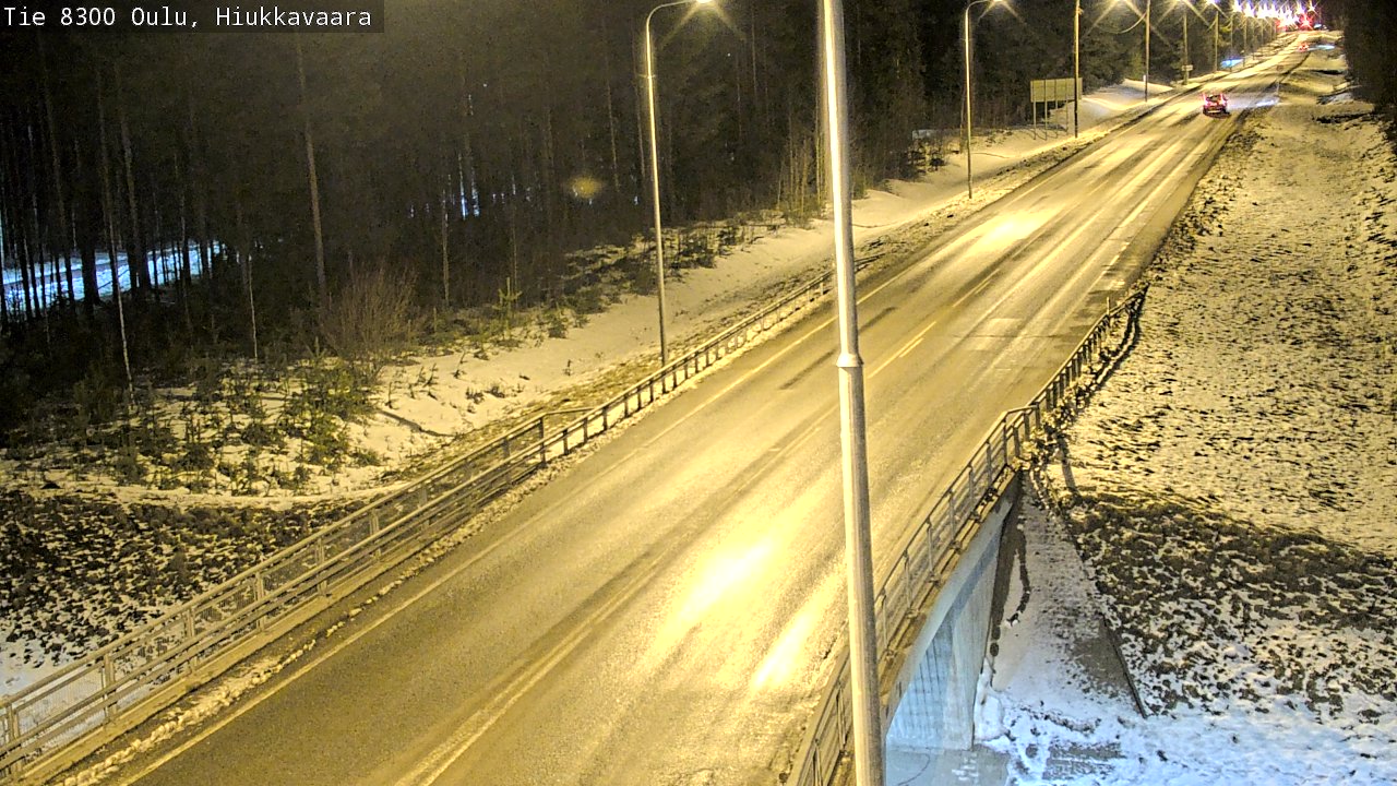 Kelikamerat Kuva tie 8300 Oulu Hiukkavaara, Oulu, Pohjois-Pohjanmaa