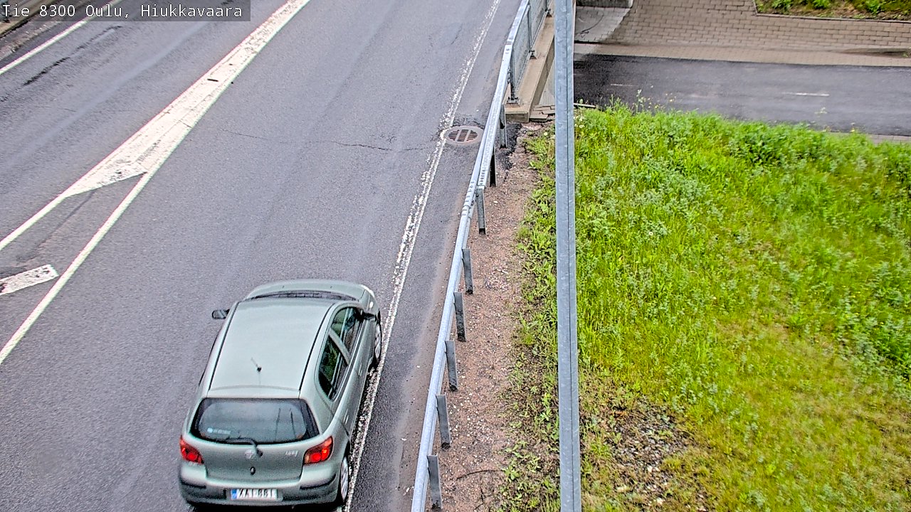 Kelikamerat Kuva tie 8300 Oulu Hiukkavaara, Oulu, Pohjois-Pohjanmaa