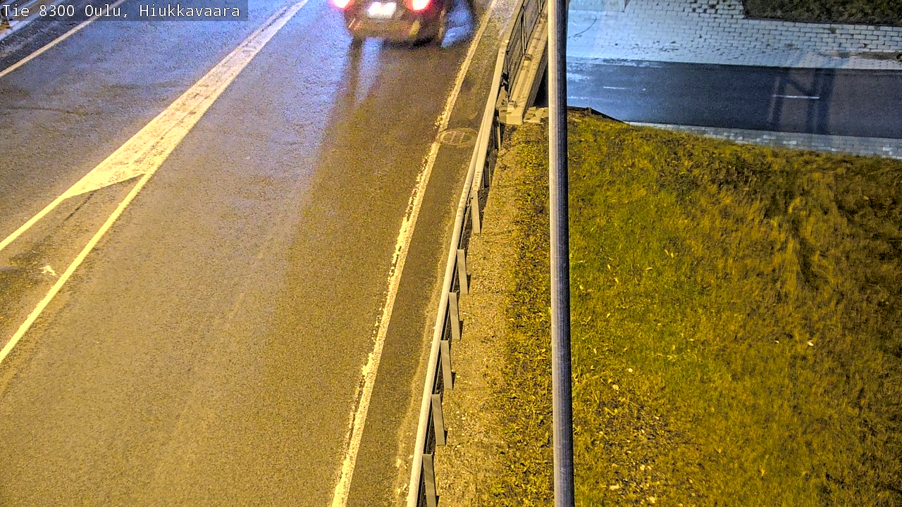 Kelikamerat Kuva tie 8300 Oulu Hiukkavaara, Oulu, Pohjois-Pohjanmaa