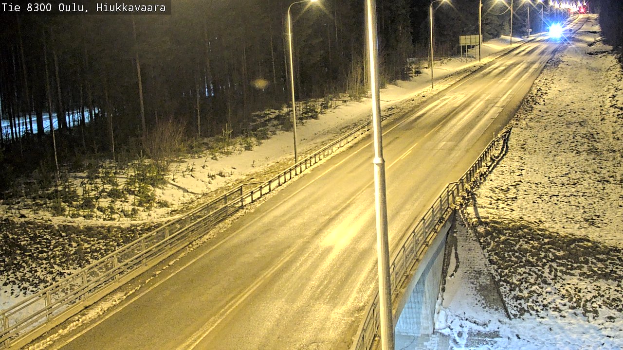 Kelikamerat Kuva tie 8300 Oulu Hiukkavaara, Oulu, Pohjois-Pohjanmaa