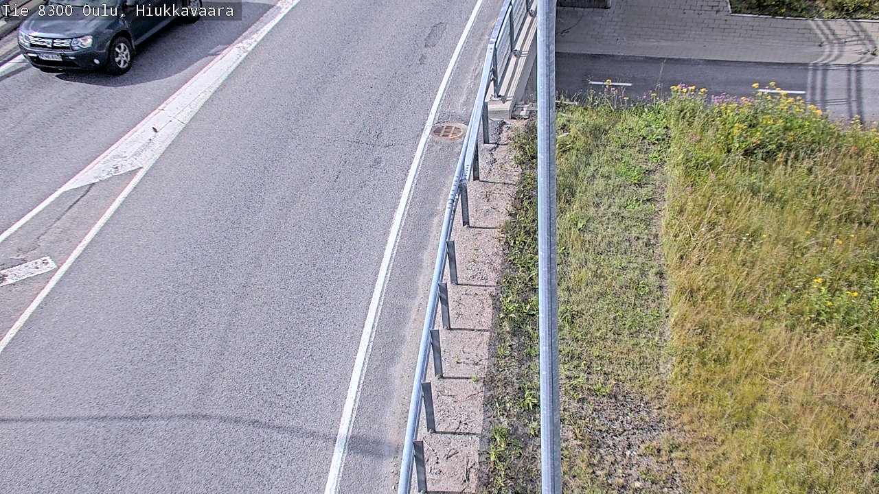 Weather Camera Image road 8300 Oulu Hiukkavaara, Oulu, Pohjois-Pohjanmaa