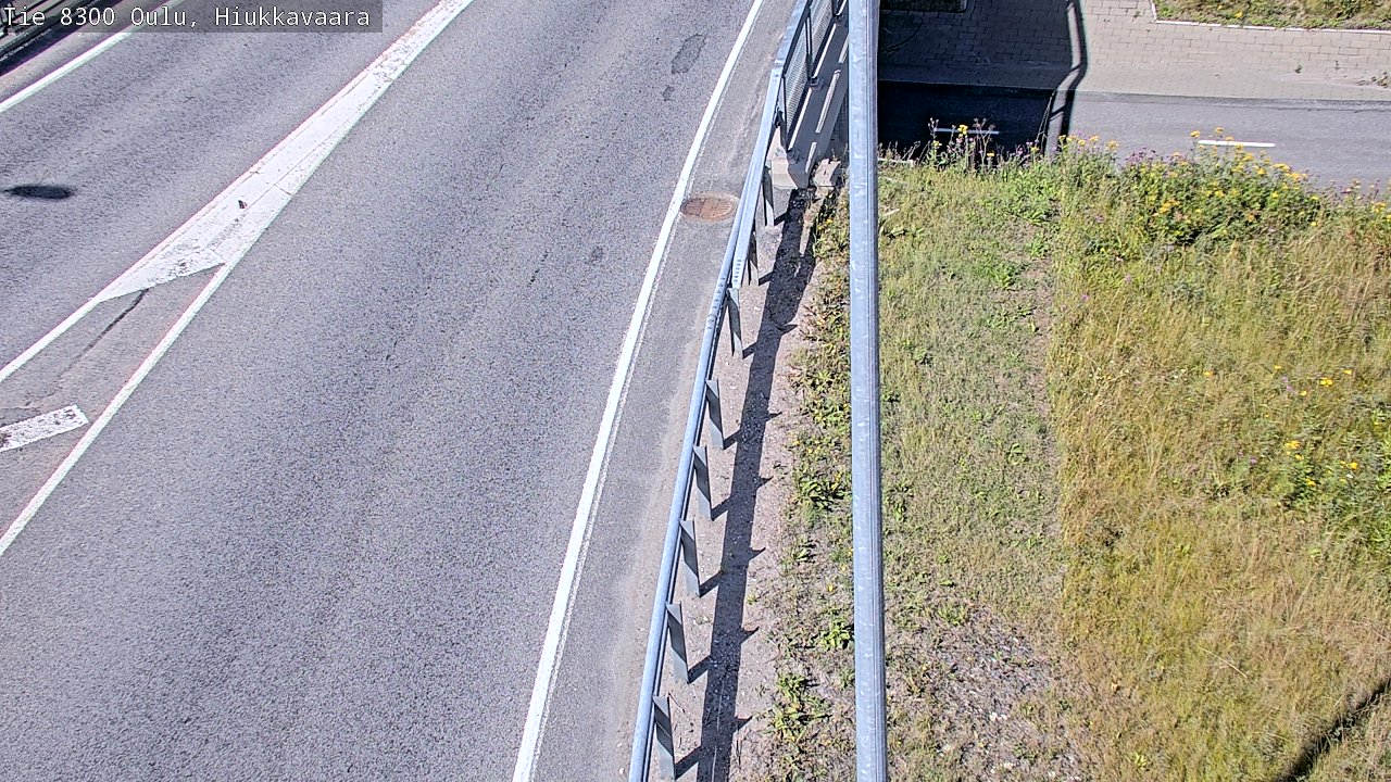 Kelikamerat Kuva tie 8300 Oulu Hiukkavaara, Oulu, Pohjois-Pohjanmaa
