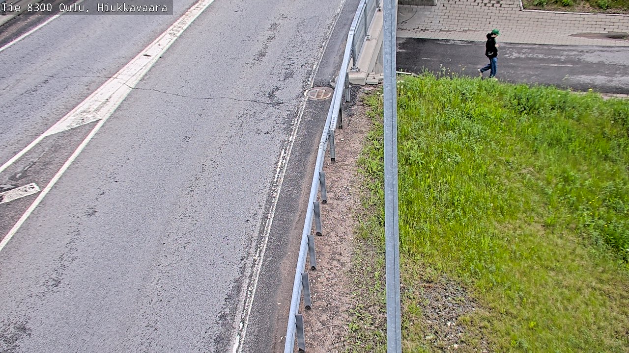 Kelikamerat Kuva tie 8300 Oulu Hiukkavaara, Oulu, Pohjois-Pohjanmaa
