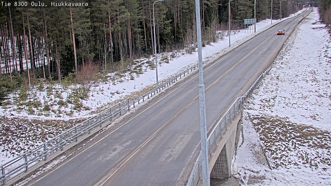 Kelikamerat Kuva tie 8300 Oulu Hiukkavaara, Oulu, Pohjois-Pohjanmaa