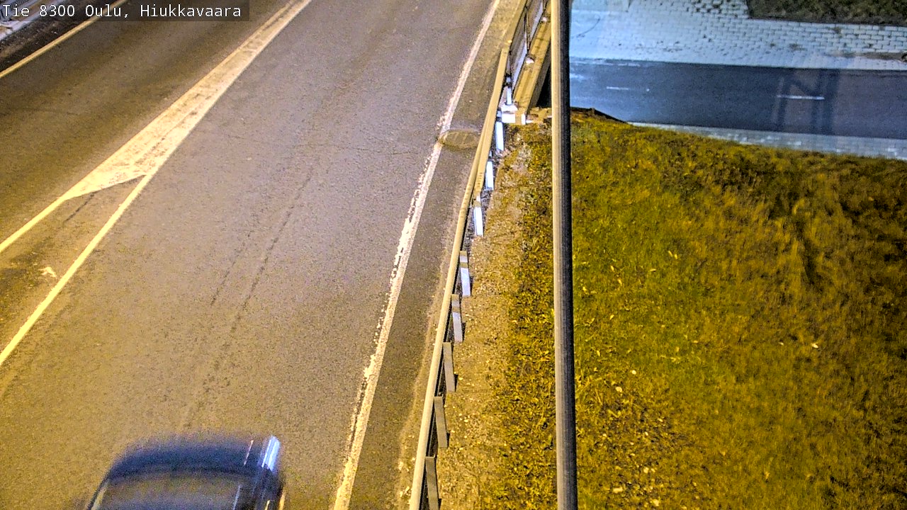 Kelikamerat Kuva tie 8300 Oulu Hiukkavaara, Oulu, Pohjois-Pohjanmaa