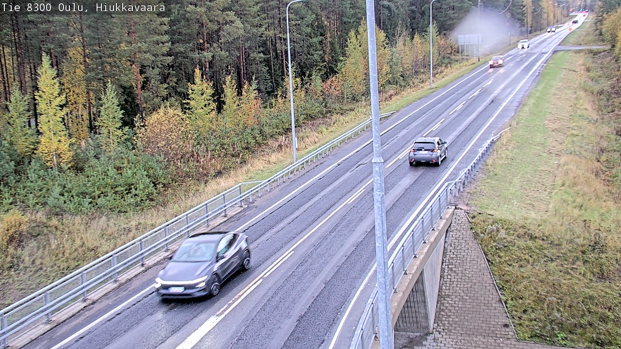 Kelikamerat Kuva tie 8300 Oulu Hiukkavaara, Oulu, Pohjois-Pohjanmaa