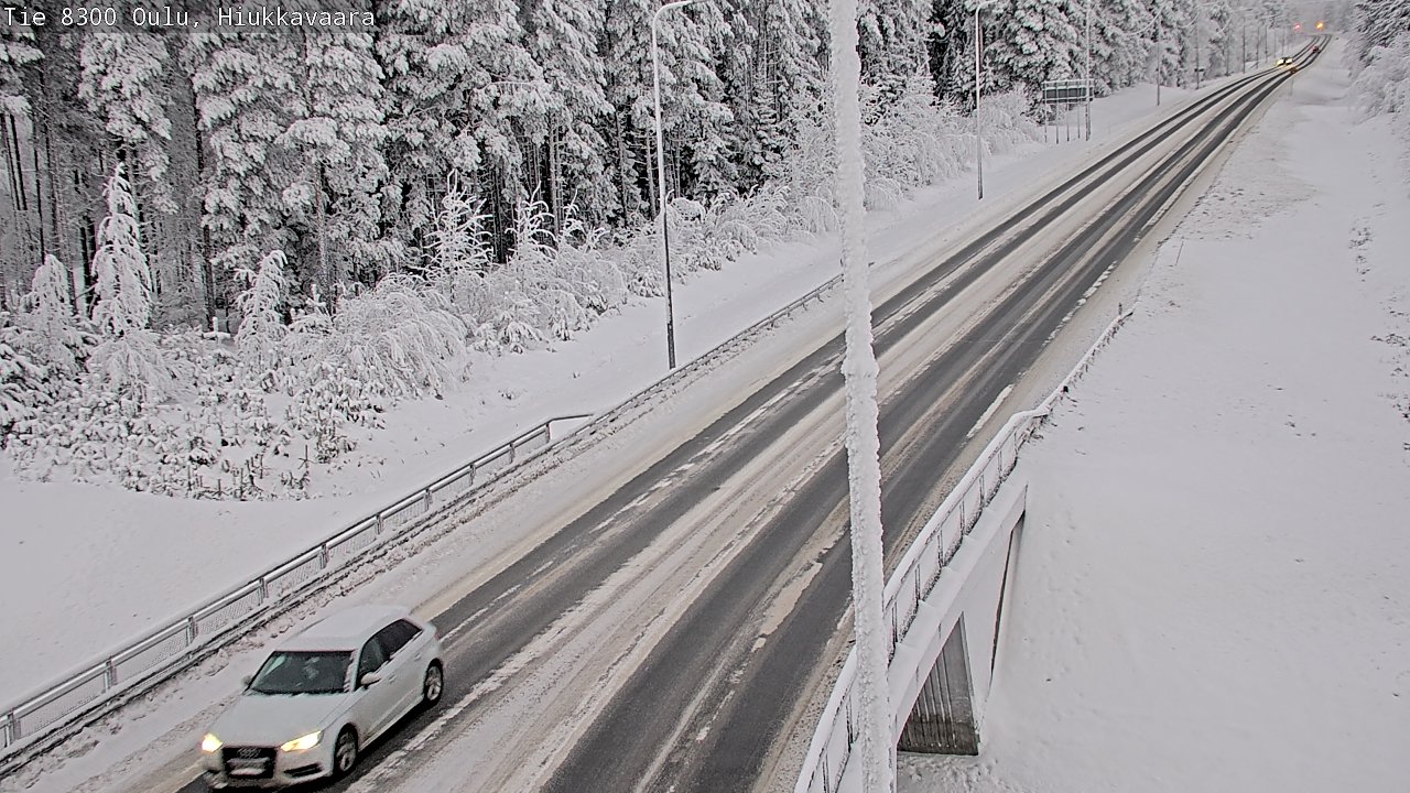 Kelikamerat Kuva tie 8300 Oulu Hiukkavaara, Oulu, Pohjois-Pohjanmaa