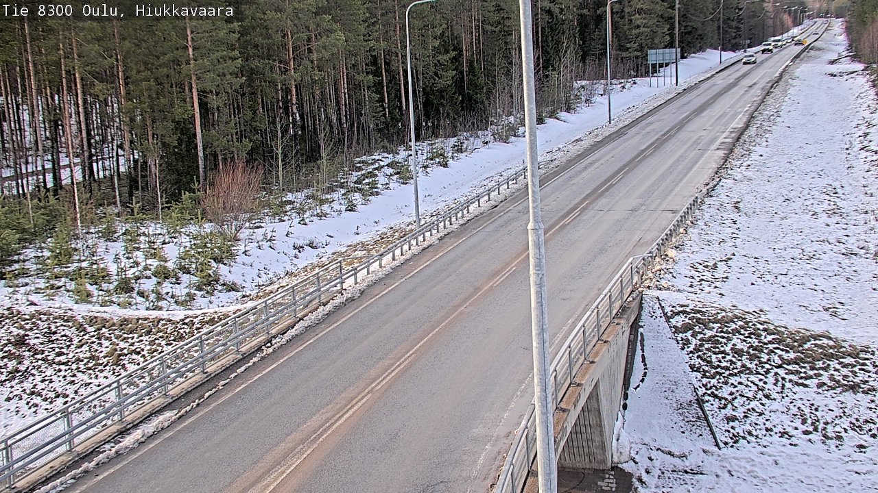 Kelikamerat Kuva tie 8300 Oulu Hiukkavaara, Oulu, Pohjois-Pohjanmaa