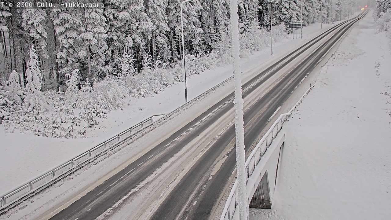 Kelikamerat Kuva tie 8300 Oulu Hiukkavaara, Oulu, Pohjois-Pohjanmaa