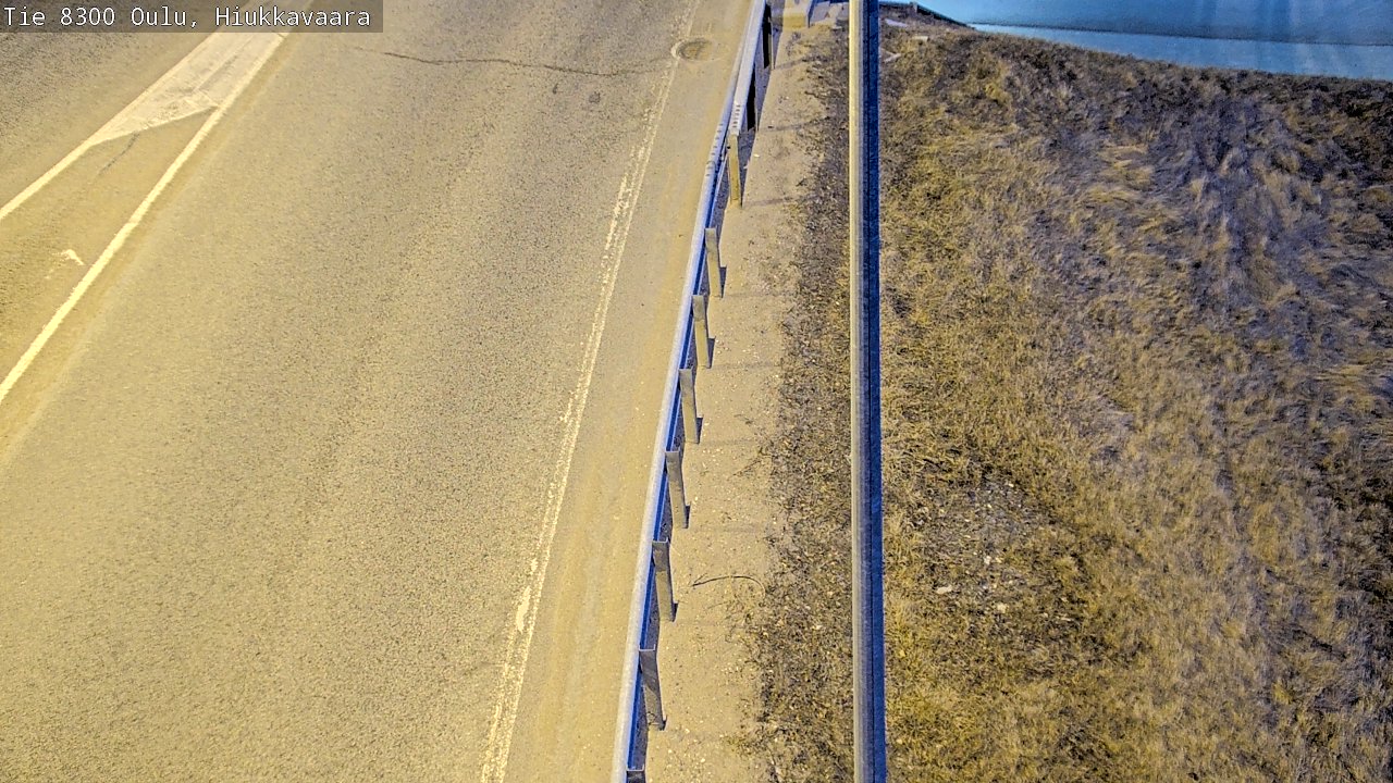 Kelikamerat Kuva tie 8300 Oulu Hiukkavaara, Oulu, Pohjois-Pohjanmaa