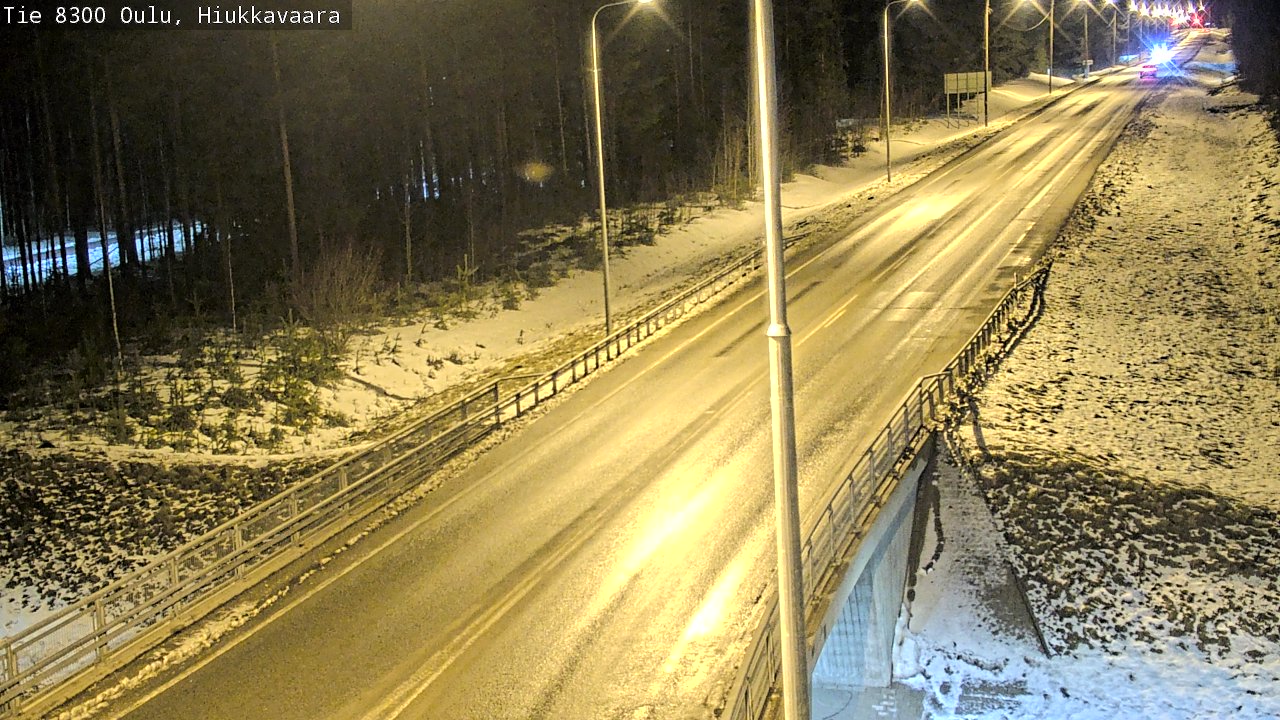 Kelikamerat Kuva tie 8300 Oulu Hiukkavaara, Oulu, Pohjois-Pohjanmaa