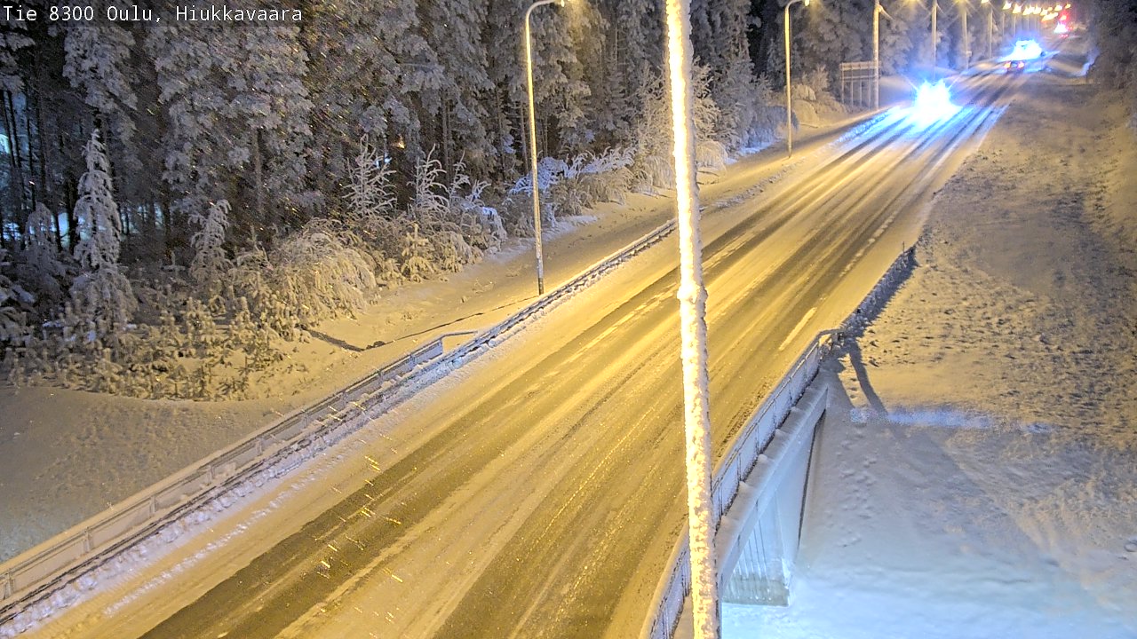 Kelikamerat Kuva tie 8300 Oulu Hiukkavaara, Oulu, Pohjois-Pohjanmaa