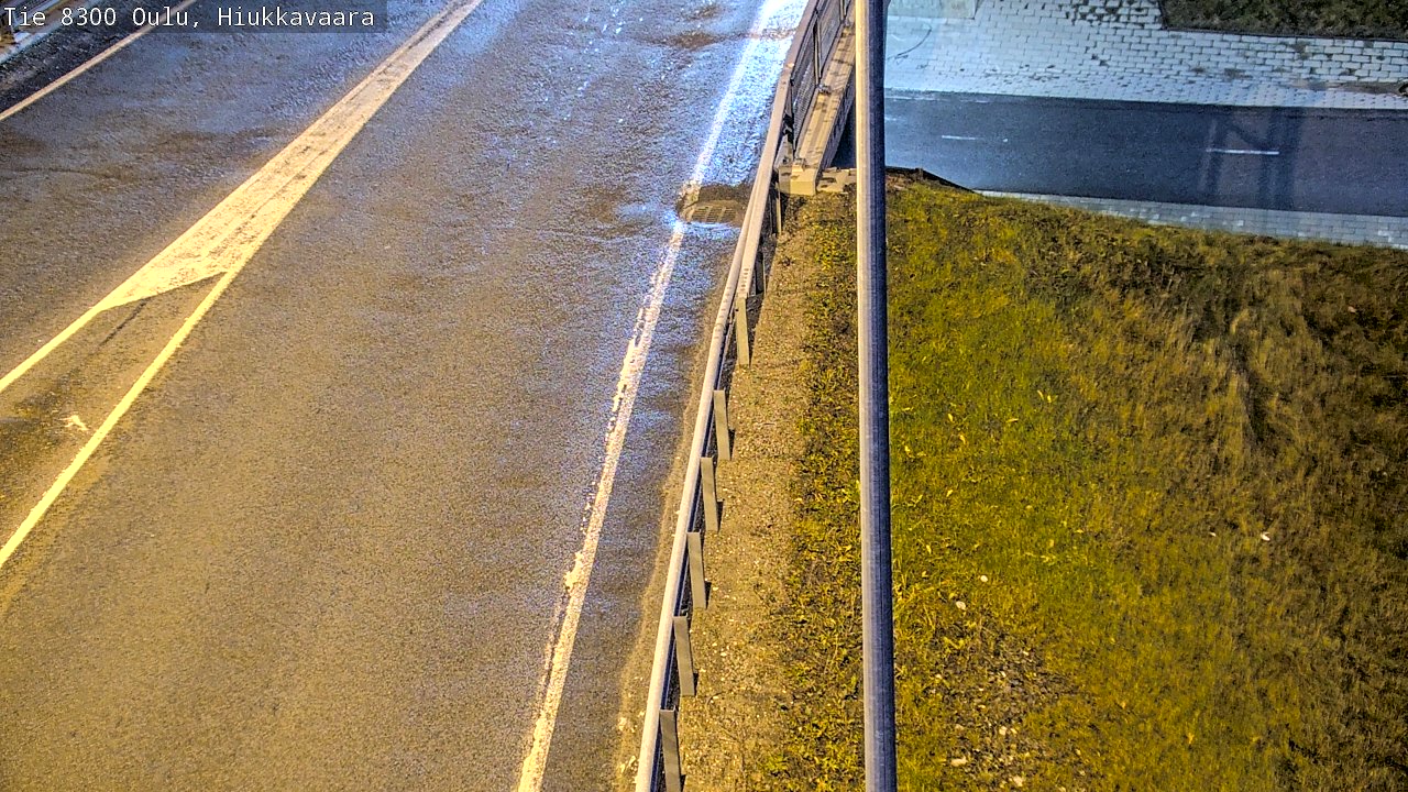 Kelikamerat Kuva tie 8300 Oulu Hiukkavaara, Oulu, Pohjois-Pohjanmaa