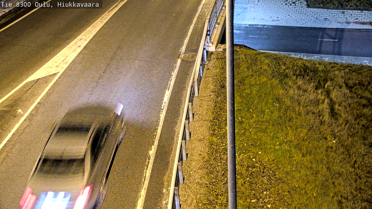 Kelikamerat Kuva tie 8300 Oulu Hiukkavaara, Oulu, Pohjois-Pohjanmaa