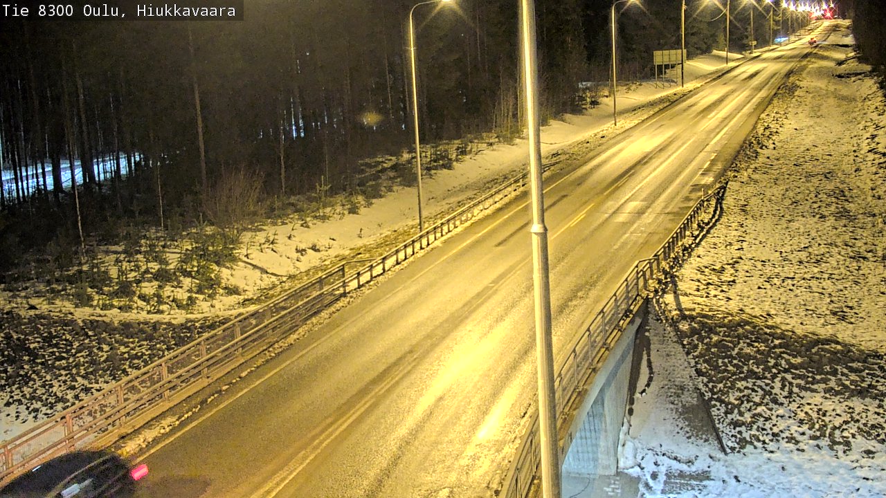 Kelikamerat Kuva tie 8300 Oulu Hiukkavaara, Oulu, Pohjois-Pohjanmaa